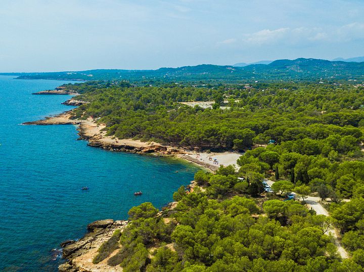 Plage de Tamarit, à Tamarit