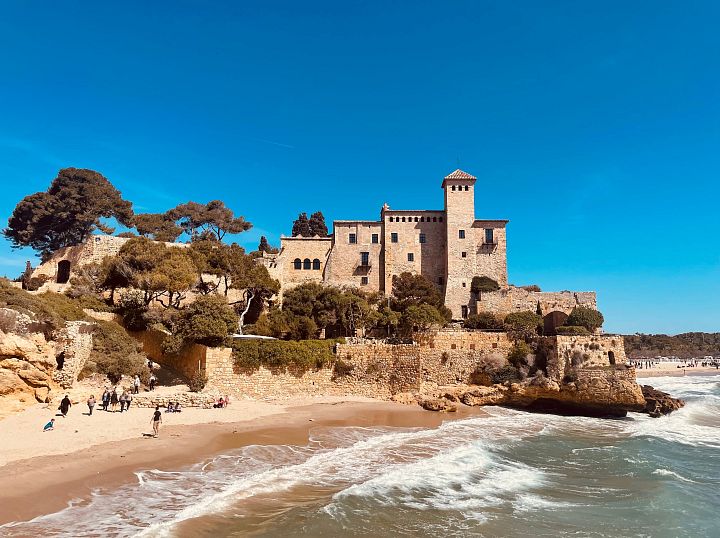 Playa de Tamarit, en Tamarit